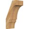 Ekena Millwork 6"W x 8"D x 16"H Balboa Rough Sawn Knee Brace, Western Red Cedar BRC06X08X16BOA00RWR - alternate 1
